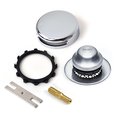 Watco Univ. NuFit Foot Act. Bath Stopper w-Grid Strain and Combo P, Adapter Kit, Chrome 948701-FA-CP-G